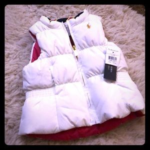 Polo Ralph Lauren white puffer best